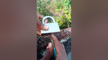 How to open A Top Security Padlock Without A key|How to Pick TOP SECURITY PADLOCK|