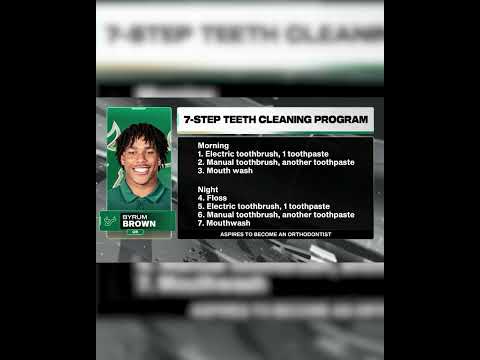 Byrum Brown’s got the pearly whites 😁