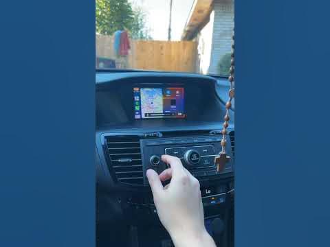 Apple CarPlay integrated in Honda Accord 2017 - YouTube