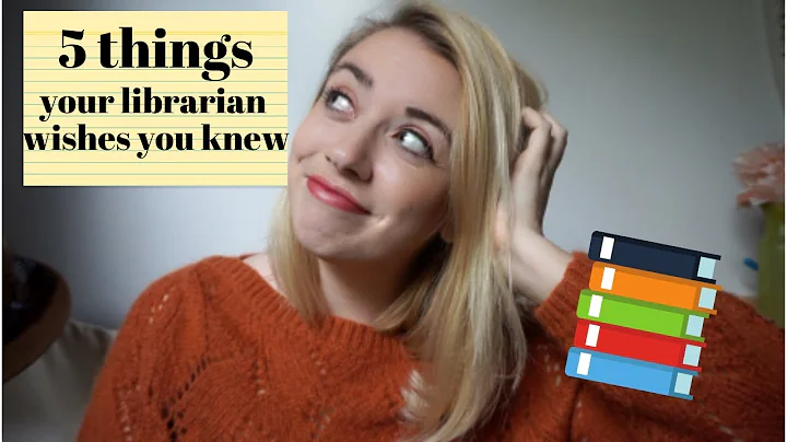 5 Things your Librarian Wishes you Knew Before Checking Out