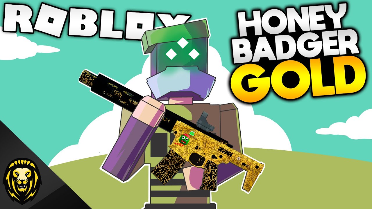 The Gold Honey Badger In Bad Business Youtube - roblox honey badger