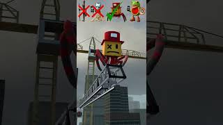 Will ITALIAN BRAINROT Animals Survive Falling Down CHALLENGE part 15#gmod #sfm