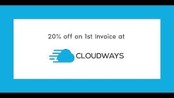 20% off on 1st invoice at Cloudways - PayUOC Coupon
