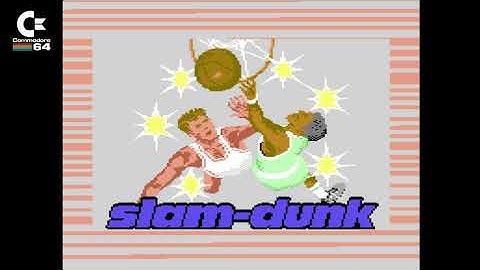 Advanced Basketball Simulator (Mastertronic 1990)  - C64 Loading Screen & Title Menu Archive