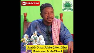 How to wash Janaba (Ghusul) By Sheikh Omar Fabba Gitteh HA screenshot 2