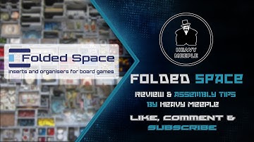 Folded space Review & Assembly Tips by Heavy Meeple
