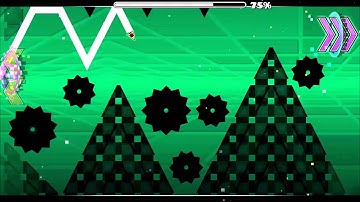 Geometry Dash - Problematic COMPLETE! (Easy Demon) all 3 coins