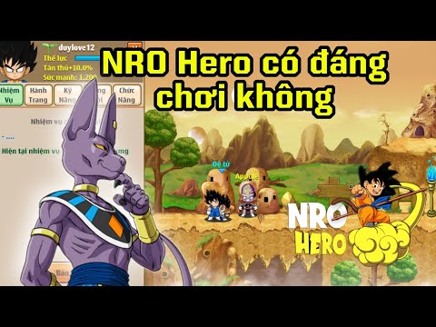 Video Trải Nghiệm Ngọc Rồng Hero - Sever này liệu có đang... - youtube