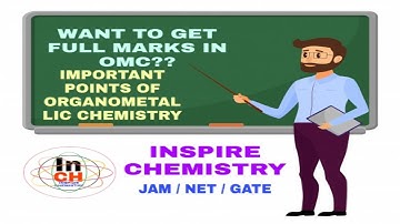 ORGANOMETALLIC CHEMISTRY IMPORTANT TOPICS AND EXCEPTIONS FOR CSIR NET/GATE/ IIT JAM