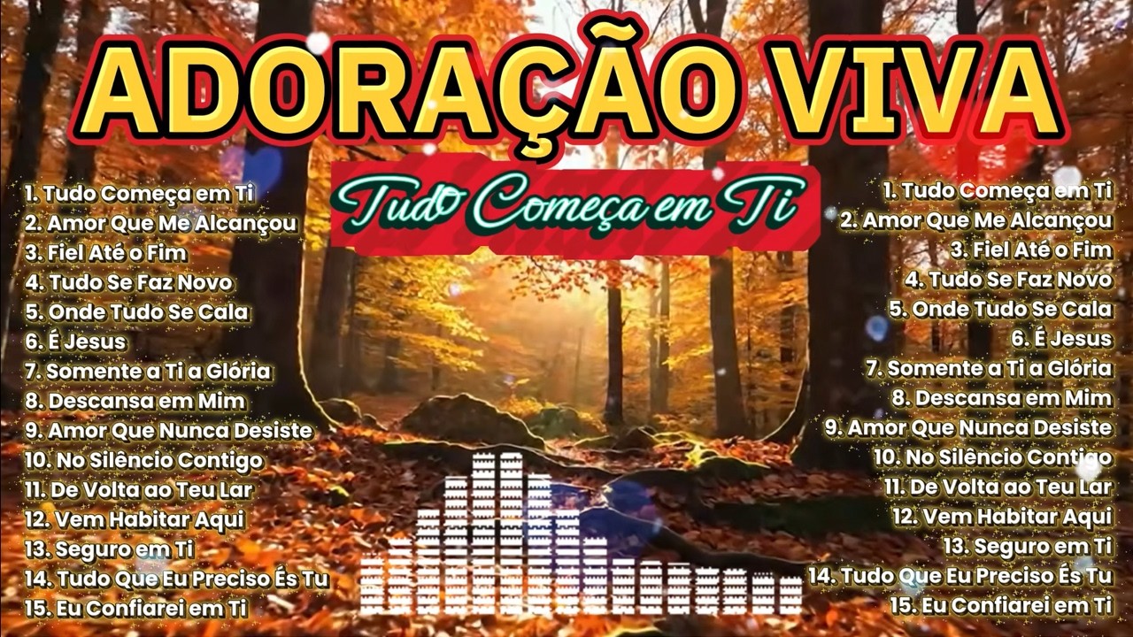 Louvores para Dormir e Descansar 🙏 Adoração Viva que Fortalece a Fé