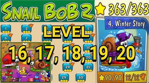Snail Bob 2 - Winter Story - Level 16-20