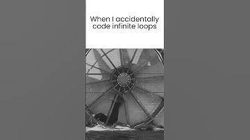 when I accidentally code infinite loops 😵#shorts