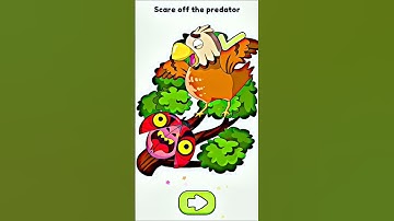 Dop 2 (Delete One Part) Level-618 Scare off The Predator #shorts #viralvideo #shortfeeds #ytshorts