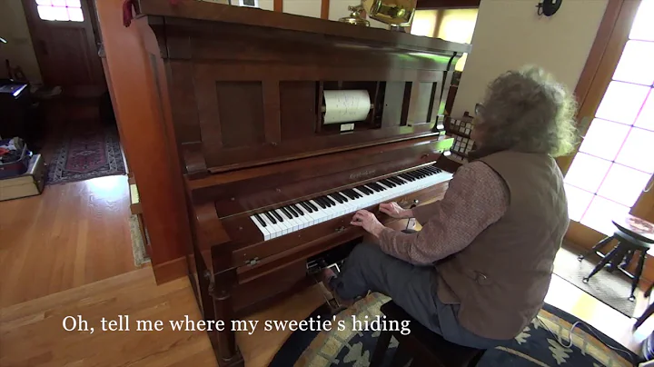 Where's My Sweetie Hiding? Edythe Baker 1924 piano...