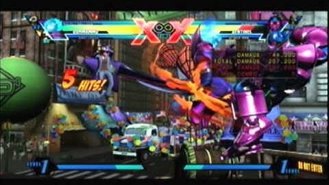 UMvC3 - Dormammu Flight/Relaunch Combos