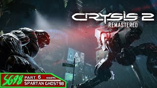 Crysis 2 Remastered: Walkthrough Part 6 - 4K60FPS (No Commentary)