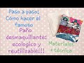 DIY paso a paso ¿Cómo hacer pads o toallitas desmaquillantes de tela reutilizables? #zerowaste