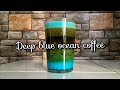 #nondairycoffee - Deep Blue Ocean coffee #dailyhomemade