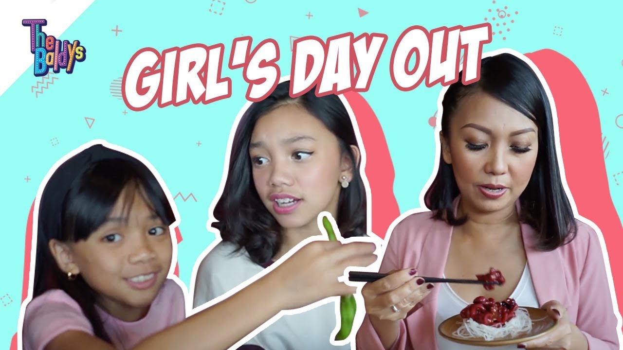 The Baldys - Challenge Kakak Naura Makan Gurita!!! | Girls Day Out