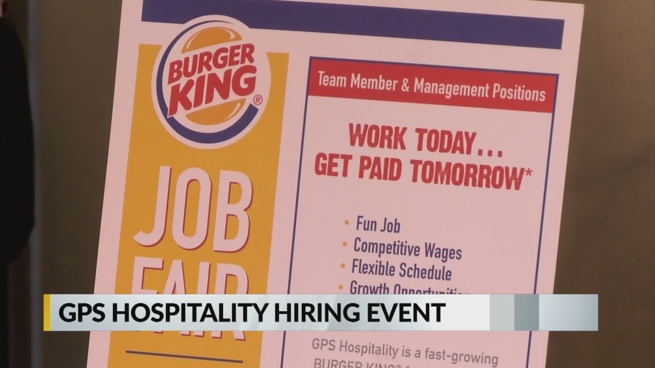 GPS hospitality hiring event YouTube