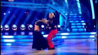 Robbie Savage and Ola Jordan Paso Doble