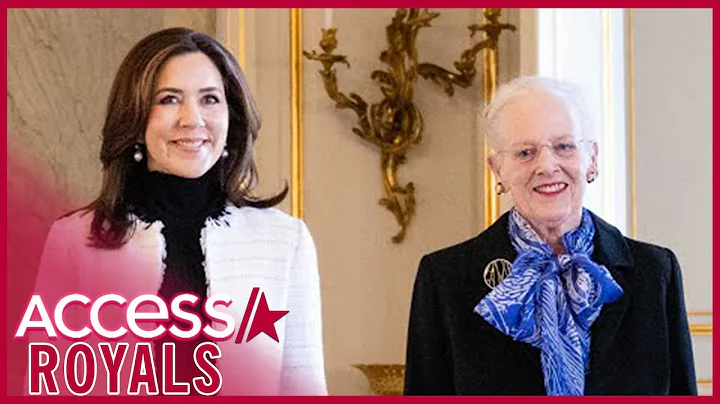 Princess Mary Of Denmark Reacts To Queen Margrethe...