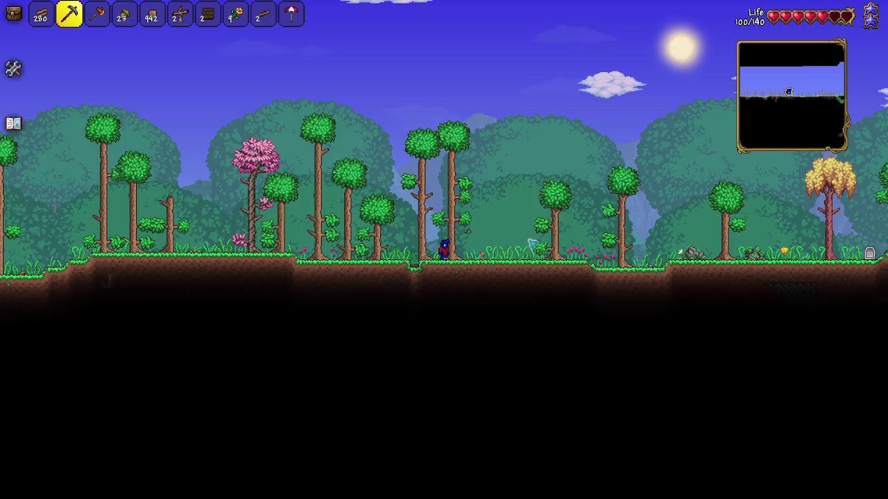 Terraria ONLY _____ | MASTER MODE | Part 1 - YouTube