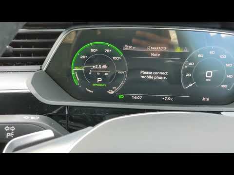 How to regenerate charge on Audi E-tron