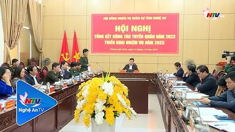 Tổng kết công tác tuyển quân năm 2022, triển khai nhiệm vụ năm 2023