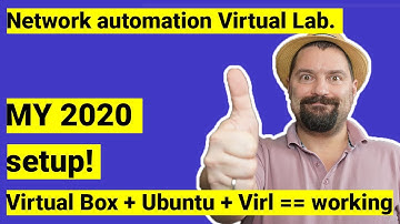 Lab environment for network automation studies in 2020! Working!