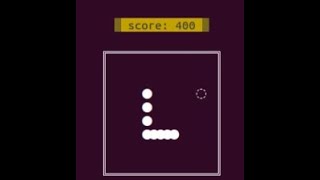 Python terminal snake screenshot 4