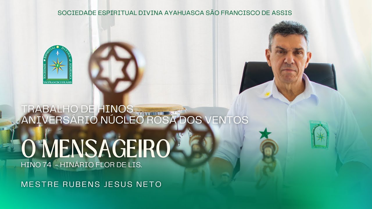 Trabalho de Hinos AO VIVO ⚜️S.E.D.A.⚜️ O Mensageiro 🍃 Sessão de Ayahuasca em Florianópolis 🧭