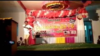 Celebrity Bimk balaji mba college 4th semester student mr.B.ramesh performance Profile