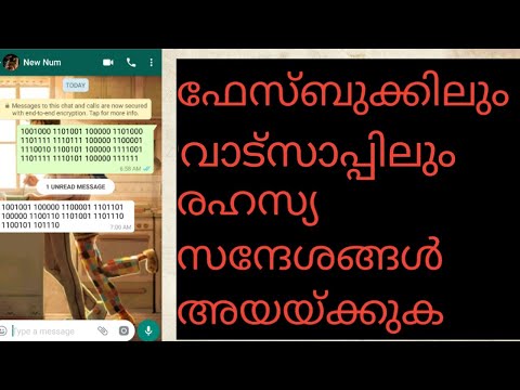 Send Secret message and files on Whatsapp