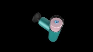 Custom Logo Body Portable Vibrating Mini Deep Tissue Muscle Fascial Massage Gun