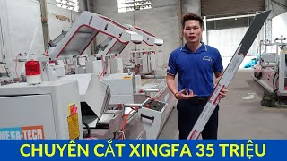 08S MiNi Chỉ Từ 35 Triệu || Máy Cắt Nhôm 2 Đầu Giá Rẻ Chuyên Cắt Nhôm Xingfa