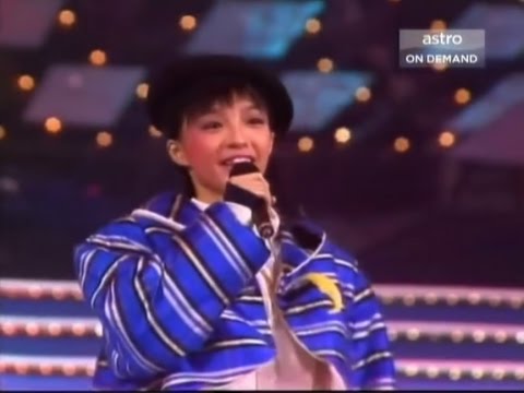 陳慧嫻 跳舞街 1986勁歌金曲DISCO最受歡迎歌曲頒獎 胡楓 蕭芳芳 俞琤 香港紅磡體育館