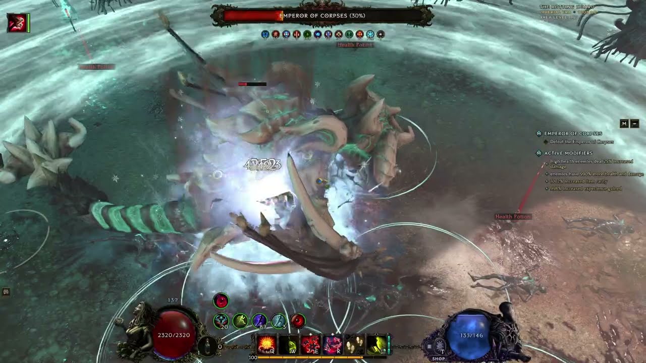 Volatile Ice Frostbite❄️ Falconer | Emperor of Corpses Corruption 923 - Last Epoch Cycle 1