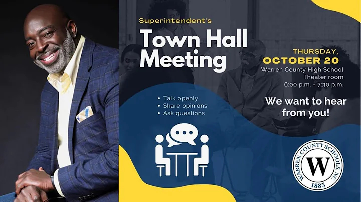 Warren County Schools Town Hall Meeting - October ...