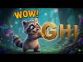 Learn Letters G, H, and I! 🌲✨ | Alphabet Learning for Kids