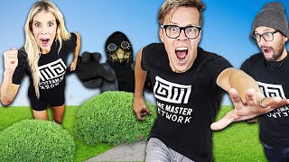 Extreme Hide and Seek Challenge Matt and Rebecca Vs. Hacker! (End of Alice's Tricks and Hacks IRL)