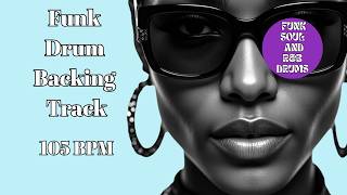 105 BPM Dynamic Funk Drum Loop | Clean Rhythmic Backbone for Practice and Jamming