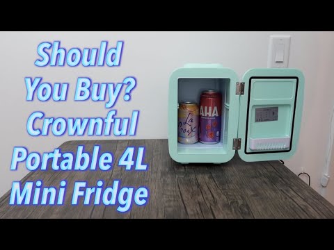 Should You Buy? Crownful Portable 4L Mini Fridge