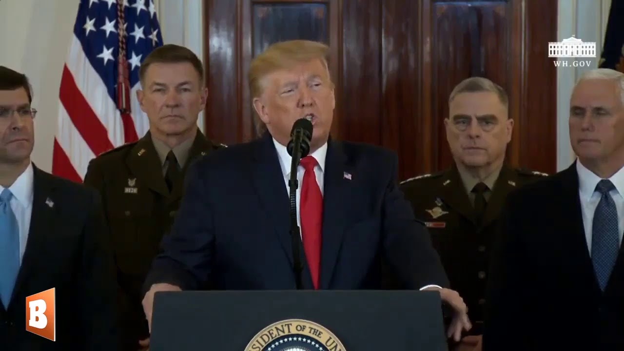 President Trump Addresses Nation After Iran Bombing - YouTube