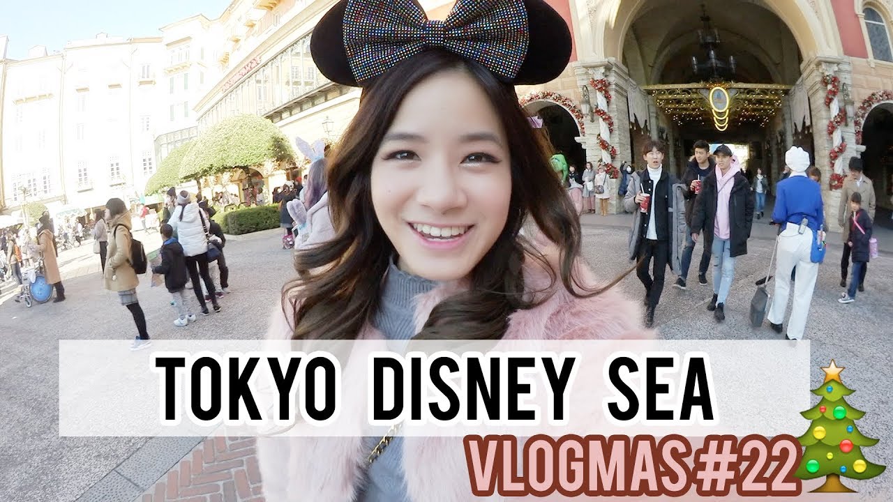 EAT ALL THE FOOD AT TOKYO DISNEY SEA | Vlogmas Day #22