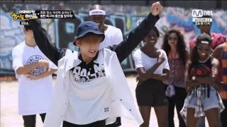 BTS | Dance battle (Swag, Trouble, Step Up) AHL ep3 (Cut)