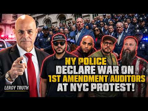 NY POLICE Say They Are AFRAID of 1st AMENDMENT AUDITORS! WHAT?!!!