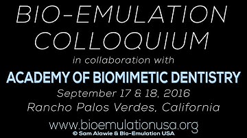 Bio-Emulation Colloquium 2016