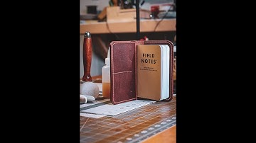 🎥 : Field Notes x Crosshatch Leather Cover + Cards Holder