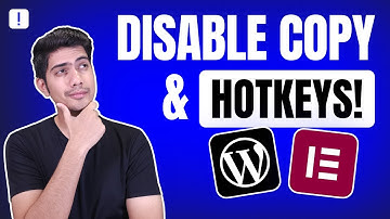 Protect Blog Content from Copying in WordPress – Content Protection & Disable HotKeys